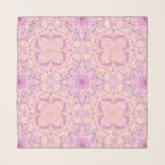 Foulard Fleurs de jardin rétro en rose<br><div class="desc">Carreaux de fleurs peints à la main,  fleurs,  coléoptères,  papillons</div>