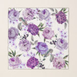 Foulard Fleurs pourpres lilas violettes Girly élégantes<br><div class="desc">Ce motif floral pourpre violet et lilas élégant et girly est parfait pour la femme à la mode et élégante. C'est pays et la jolie conception est grande pour beaucoup de cadeaux et d'occasions. Appréciez cette belle copie de fleur d'aquarelle pour votre prochain achat ; pour vous-même, vos amis, ou...</div>