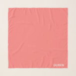 Foulard Guava pink color name<br><div class="desc">Guava pink color name</div>