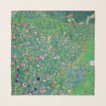 Foulard Gustav Klimt - Paysage du jardin italien<br><div class="desc">Jardin italien / Paysage horticole italien - Gustav Klimt,  Huile sur toile,  1913</div>