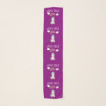 Foulard Happy Vibes Typographie Awesome Rainbow & Unicorn<br><div class="desc">Un foulard en mousseline avec un adorable dessin d'une superbe licorne assise sur son cul paisible et heureuse. Des nuages moelleux et un arc-en-ciel coloré. Texte : Happy Vibes. Une merveilleuse positivité. Placé sur un arrière - plan violet rosâtre.</div>