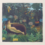Foulard Henri Rousseau - Le Rêve / Le Reve<br><div class="desc">The Dream / Le Reve - Henri Rousseau,  1910 (alias Douanier Rousseau)</div>