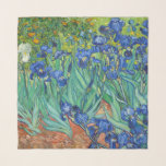 Foulard Irises de Van Gogh.<br><div class="desc">Visitez mon magasin pour un design plus intéressant et plus de choix de couleurs => zazzle.com/iwheels*</div>