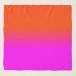 Foulard La couleur au néon d'ombre d'Ombre d'orange et de<br><div class="desc">La couleur au néon d'ombre d'Ombre d'orange et de roses indien se fanent. Les nuances d'Ombre vont des roses indien brouillées dans l'orange au néon dans cette palette de coucher du soleil le néon, orange, chaud, rose, ombre, ombre, couleur, se fanent, tendent, lumineux, fluorescent, barre de mise en valeur, école,...</div>