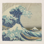Foulard La Grande Vague au large de Kanagawa (神 奈 川 沖 浪 裏<br><div class="desc">La Grande Vague au large de Kanagawa (神 奈 川 浪 裏),  est une gravure en bois de l'artiste japonais Katsushika Hokusai (葛 ). Visitez mon magasin pour un design plus intéressant et plus de choix de couleurs => zazzle.com/iwheels</div>