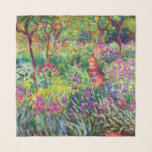 Foulard Le jardin d'Iris par Claude Monet<br><div class="desc">Visitez mon magasin pour un design plus intéressant et plus de choix de couleurs => zazzle.com/colorfulworld*</div>