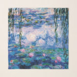 Foulard Les nénuphars de Monet<br><div class="desc">Visitez mon magasin pour un design plus intéressant et plus de choix de couleurs => zazzle.com/iwheels*</div>