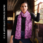 Foulard Lilac Motif Rectangle long<br><div class="desc">Le Lilac Flower Motif Rectangle Long Scarf a l'air beau,  ils vont adorer. Les lilacs sont de belles fleurs du jardin aux tonalités lilas colorées.</div>