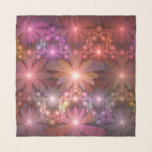 Foulard Lit De Fleurs Coloré brillant Abstrait Fractage Ar<br><div class="desc">Un lit de fleurs d'imaginaire brillantes,  une oeuvre d'art florale lumineuse unique. Conception pour votre foulard et plus encore.</div>