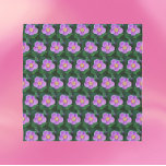 Foulard Modèle floral d'anémone japonais rose<br><div class="desc">Accentuez votre garde-robe avec ce foulard carré en mousseline qui présente l'image d'une fleur d'anémone japonaise rose imprimée dans un motif extensible. Un joli design floral ! Les couleurs sont roses et vertes. Sélectionnez votre taille d'écharpe.</div>