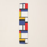 Foulard Mondrian géométrique Composition minimaliste moder<br><div class="desc">Mondrian Géométrique Minimaliste Composition Cadeau Moderne et tendance!</div>