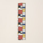 Foulard Mondrian Peinture Rouge Plane Jaune Noir Gris Bleu<br><div class="desc">Composition avec Grand Plan rouge, Jaune, Noir, Gris et Bleu Piet Mondrian a commencé à créer les tableaux abstraits définitifs dans les années 1920 pour lesquels il est le plus connu. Il a gardé sa palette limitée au blanc, au noir et au gris en plus des trois couleurs primaires, le...</div>