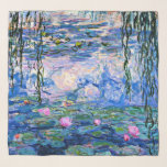 Foulard Monet - Lys d'eau, 1919<br><div class="desc">Water Lilies,  1919,  célèbre peinture de Claude Monet</div>