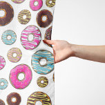 Foulard Motif De Donuts, Donuts Colorés, Saupoudrages<br><div class="desc">Joli,  amusant et adorable motif avec des beignets colorés. Un cadeau moderne et branché,  parfait pour l'amoureux des beignes dans votre vie.</div>