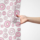 Foulard Motif De Donuts, Donuts Roses, Saupoudrages<br><div class="desc">Joli,  amusant et adorable motif avec beignets roses. Un cadeau moderne et branché,  parfait pour l'amoureux des beignes dans votre vie.</div>