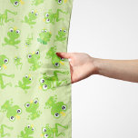 Foulard Motif de grenouille, Grenouilles mignonnes, Grenou<br><div class="desc">Motif mignon,  amusant et adorable avec des grenouilles vertes. Un cadeau moderne et tendance,  parfait pour les amateurs de grenouilles dans votre vie.</div>