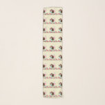 Foulard Motif de la crème glacée douce<br><div class="desc">Foulard à chiffon avec un motif. Bar à glace au chocolat. sundae à 3 boulettes avec des arroses, garniture au chocolat et une cerise sur le dessus. Un flotteur de fraise avec crème fouettée et pailles rayées. Petites fraises et cerises. Arrière - plan jaune pâle. Rafraîchissez les douceurs chaudes de...</div>