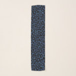 Foulard Motif de la marine Blue Leopard<br><div class="desc">Écharpe de Motif animal léopard bleu marine. ⭐ 99% de mes designs dans mon magasin sont faits en couches. Cela vous permet de redimensionner et de déplacer facilement les graphiques et le texte pour qu'il s'adapte parfaitement à chaque produit. 📌 (Assurez-vous de redimensionner ou de déplacer des graphiques si nécessaire...</div>
