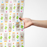Foulard Motif De Llamas, Cute Llamas, Alpacas, Cactus<br><div class="desc">Motif mignon,  amusant et adorable avec lamas,  alpacas,  étoiles et cactus. Un cadeau moderne et tendance,  parfait pour les amoureux de lama dans votre vie.</div>