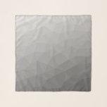 Foulard Motif de maillage géométrique gris<br><div class="desc">Gray Gradient Mesh géométrique Motif cadeaux uniques pour lui. Elégant et cool maillage géométrique Triangle avec dégradé noir blanc gris. ,  gris,  gris,  dégradé,  maillage,  triangle,  triangles,  géométrie,  géométrie,  motif,  cool,  ,  noir,  blanc</div>