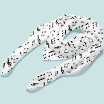 Foulard Motif Fun Music Notes<br><div class="desc">Musique cool note design motif.</div>