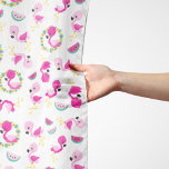 Foulard Motif tropical, Flamants roses, pastèques, Fleurs<br><div class="desc">Joli,  amusant et adorable motif avec flamants roses,  pastèques et fleurs. Un cadeau moderne et tendance,  parfait pour les amoureux de flamand dans votre vie.</div>