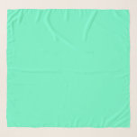 Foulard Neon Turquoise<br><div class="desc">Neon Turquoise couleur solide Chiffon Scarf par Gerson Ramos.</div>
