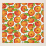 Foulard Oranges<br><div class="desc">Motif sans couture avec oranges dessinées à la main.</div>
