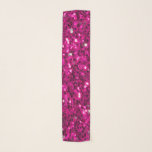 Foulard Parties scintillant étincelante rose chaud<br><div class="desc">Hot rose foncé brillant parties scintillant faux brillant brillant pour elle. Nous utilisons des photos d'étincelles.</div>