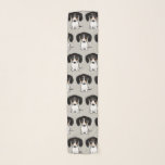 Foulard Piebald Dachshund Cute Puppy Dog<br><div class="desc">Cette élégante chiffon en foulard est un accessoire amusant pour toute saison. Foulard gris avec motif Piebald Dachshund. Fait un cadeau parfait pour les mamans Doxie. Découvrez le Doodle World de Jenn pour plus d’accessoires et de cadeaux à thème pour chiens.</div>