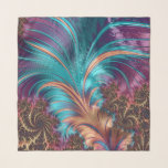 Foulard Plumes fractales<br><div class="desc">Belle image de plumes réalisées dans l'art fractal, est présenté sur ce foulard en mousseline carré de 36" x 36". Délicat et adorable, l'impression est visible de part et d'autre. Utilisez-vous ou offrez-vous un cadeau pour les anniversaires, la Saint-Valentin, la fête des mères, les départs à la retraite et bien...</div>