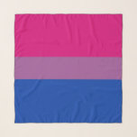 Foulard Pride bisexuelle (Bi Drapeau)<br><div class="desc">Ce design présente le drapeau bisexuel de la fierté, qui a été conçu pour la première fois par Michael Page en 1998. Il était destiné à donner à la communauté bisexuelle son propre symbole comparable au drapeau gay pride. Dans le drapeau, le rose est pour le même genre d'attraction, le...</div>