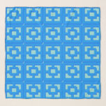 Foulard Retro Jet Set Blue Trellis Chiffon Scarf<br><div class="desc">Ajoutez une petite touche de Palm Springs moderne du milieu du siècle partout où vous allez avec ce rétro Jet Set Esquisse Trellis Bleu motif chiffon foulard. Il s'inspire de blocs de brise en béton vintage. L'architecture déconstruite des années 1950 donnera une sensation de design instantané à la vie quotidienne....</div>