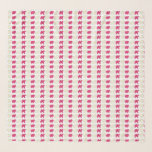 Foulard Rose Blanc Cirque Zoo Animaux Cookies Crackies<br><div class="desc">Design présente une illustration originale d'une rangée de craquelins d'animaux de cirque rose et blanc dépoli avec des arroses sur le dessus. Cette conception de biscuits animaux est également disponible sur d'autres produits. Ne vois-tu pas ce que tu cherches ? Vous avez besoin d'aide pour la personnalisation ? Contactez Rebecca...</div>