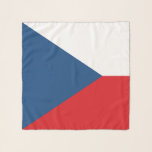 Foulard Scarf carré avec drapeau de Czechia<br><div class="desc">Ajoutez une touche de fierté tchèque à votre garde-robe avec notre foulard carré exclusif arborant le drapeau de la Tchéquie ! Conçu avec une attention minutieuse aux détails, ce foulard carré est plus qu’un accessoire élégant, c’est une célébration du patrimoine et de la fierté culturelle de la Tchéquie. Le design...</div>
