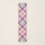 Foulard Tartan Plaid Motif écossais de Fuschia<br><div class="desc">Foulard plaid de fuschia léger.</div>