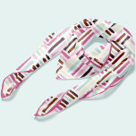 Foulard Trucs de pinceau colorés Personnalisés<br><div class="desc">Amusant motif abstrait de pinceaux colorés. Personnalisez-le avec votre nom ou monogramme.</div>