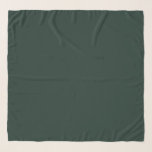 Foulard Vert foncé<br><div class="desc">Couleur solide foncé vert Chifon Scarf par Gerson Ramos.</div>