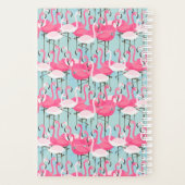 Foule De Flamants roses Rose Et Blanc (Dos)
