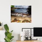 Foules de crashing Colorful Poster feuille (Bureau à domicile)