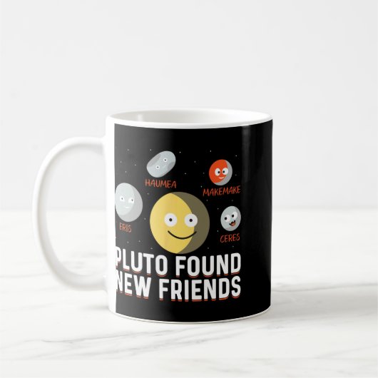 Found New Friends Dwarf Planets Astronomy Kids Koffiemok (Links)