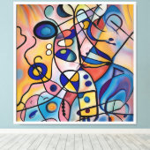 Found on a Resounding Dream Canvas Afdruk (Insitu (Houten vloer))