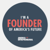 Founder Sticker (Devant)