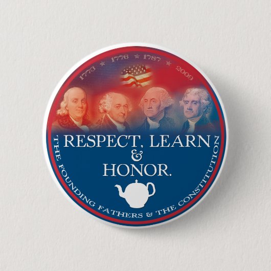 Founding Fathers Button (Voorkant)