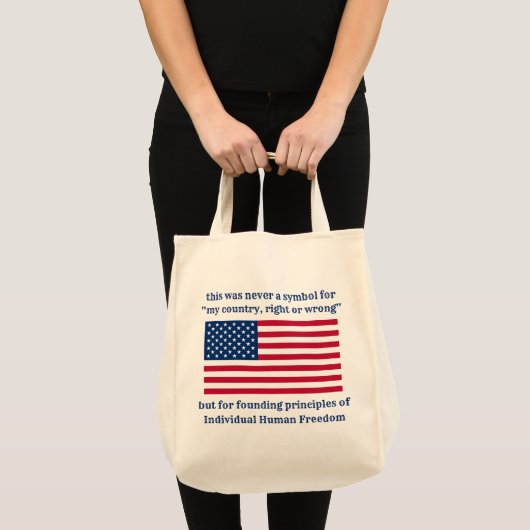 Founding Principles Bag Tote Bag (Voorkant (product))