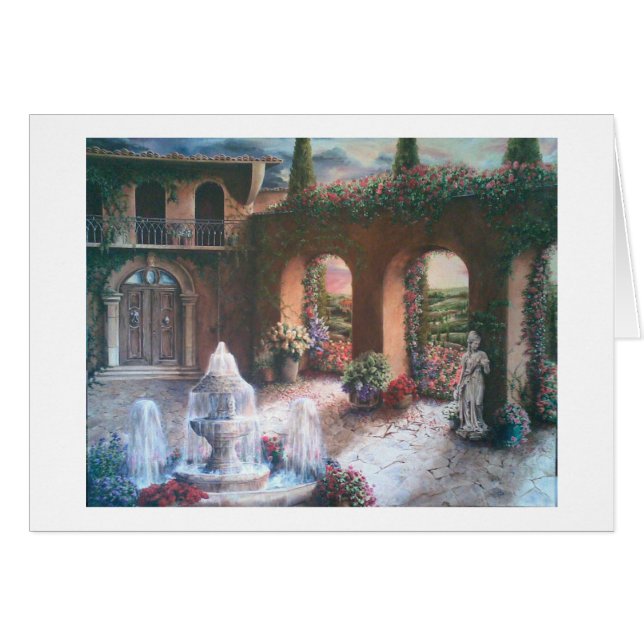 Fountain Courtyard (Voorkant Horizontaal)