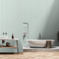 Fountain Green 2 inch brede slager streep
