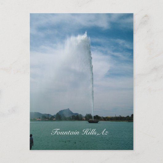 Fountain Hills Briefkaart (Voorkant)