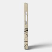 Fountain Pens and Watchface with Notes Case-Mate iPhone Case (Achterkant / Links)