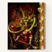 Four Against Darkness spiral graaf notebook Notitieboek (Achterkant)